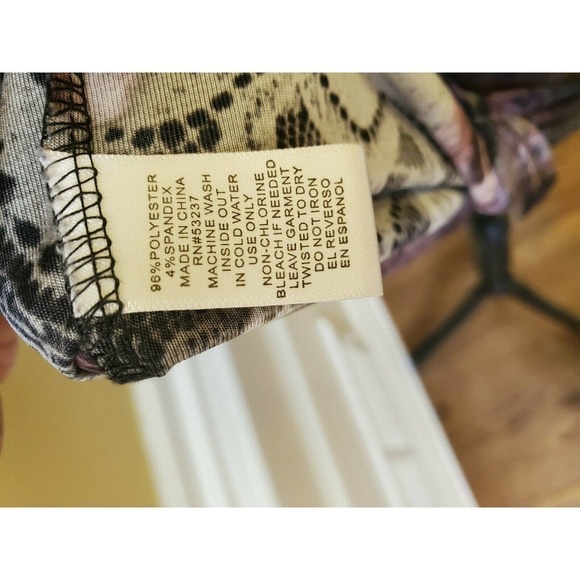 MLLE GABRIELLE PRINT DRESS SIZE SMALL - Picture 11 of 12